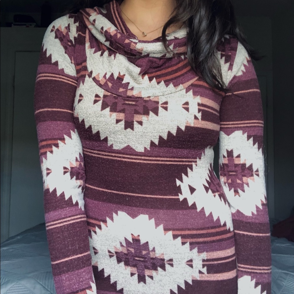 Rue21 Bodycon patterned dress